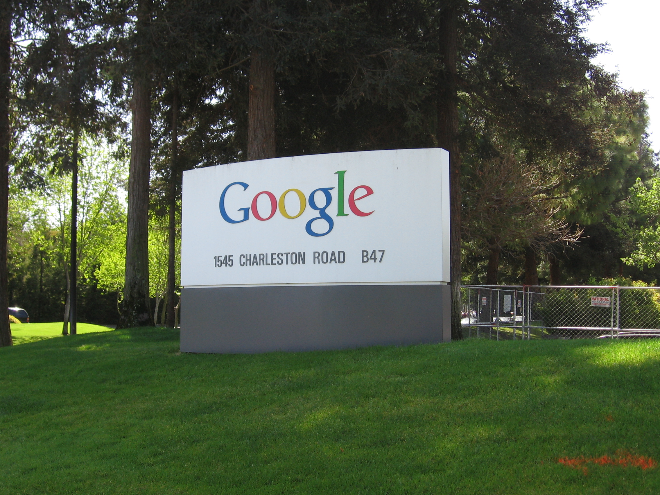 Google korporacijos kampusas Mountain View