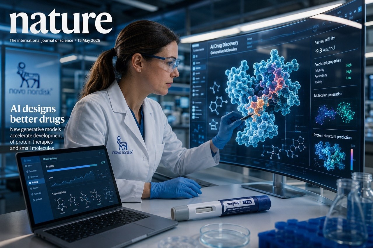 Novo Nordisk AI vaistų atradimas